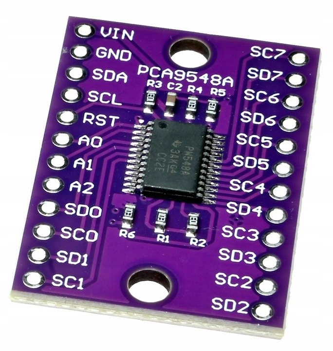 8-KANAŁOWY EKSPANDER MAGISTRALI I2C PCA9548A