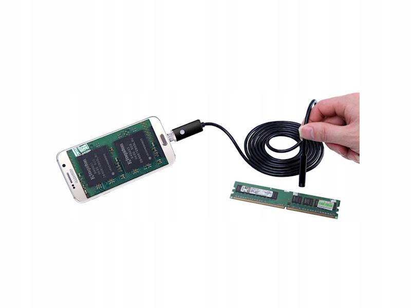 ENDOSKOP KAMERA INSPEKCYJNA ANDROID PC USB 10M LED