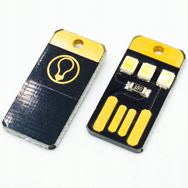 MINI LAMPKA USB 3 x DIODA LED USB TYP A 