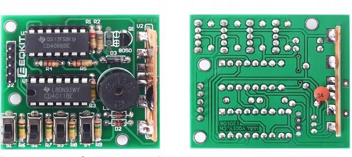 ZESTAW 4 MODUŁY DO NAUKI LUTOWANIA DIY KIT