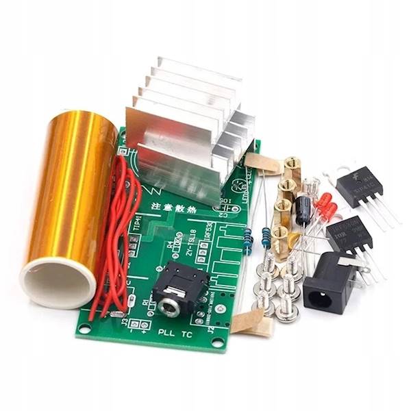 MODUŁ CEWKA TESLI GENERATOR TESLI 15W 12-24V DIY KIT