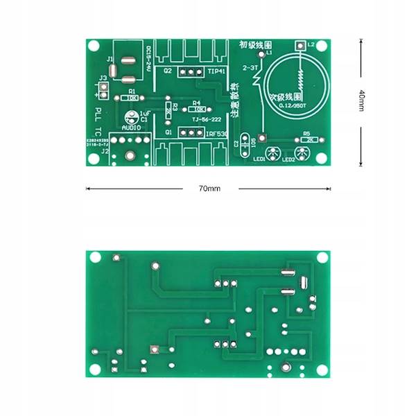 MODUŁ CEWKA TESLI GENERATOR TESLI 15W 12-24V DIY KIT