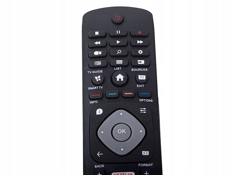 PILOT UNIWERSALNY DO TELEWIZORA TV SMART 4K UHD PHILIPS NETFLIX