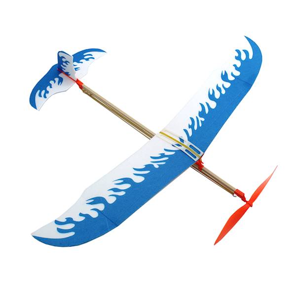 SAMOLOT Z NAPĘDEM GUMOWYM THUNDER BIRD GUMÓWKA 50CM