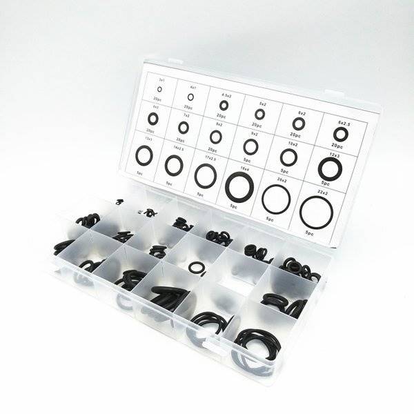 ZESTAW USZCZELEK O-RING ORINGI- 225 SZTUK - 3mm-22mm