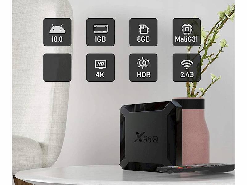 ODTWARZACZ MULTIMEDIALNY SMART TV BOX ANDROID HDMI PILOT PRZYSTAWKA