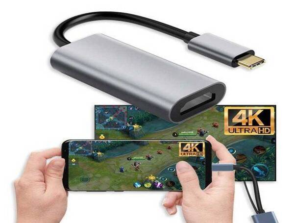 ADAPTER USB C - HDMI PRZEJŚCIÓWKA