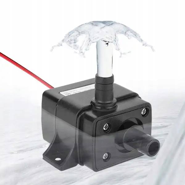 WODOODPORNA POMPKA DO WODY OBIEGOWA - 12V 4,2W 240l/h IP68