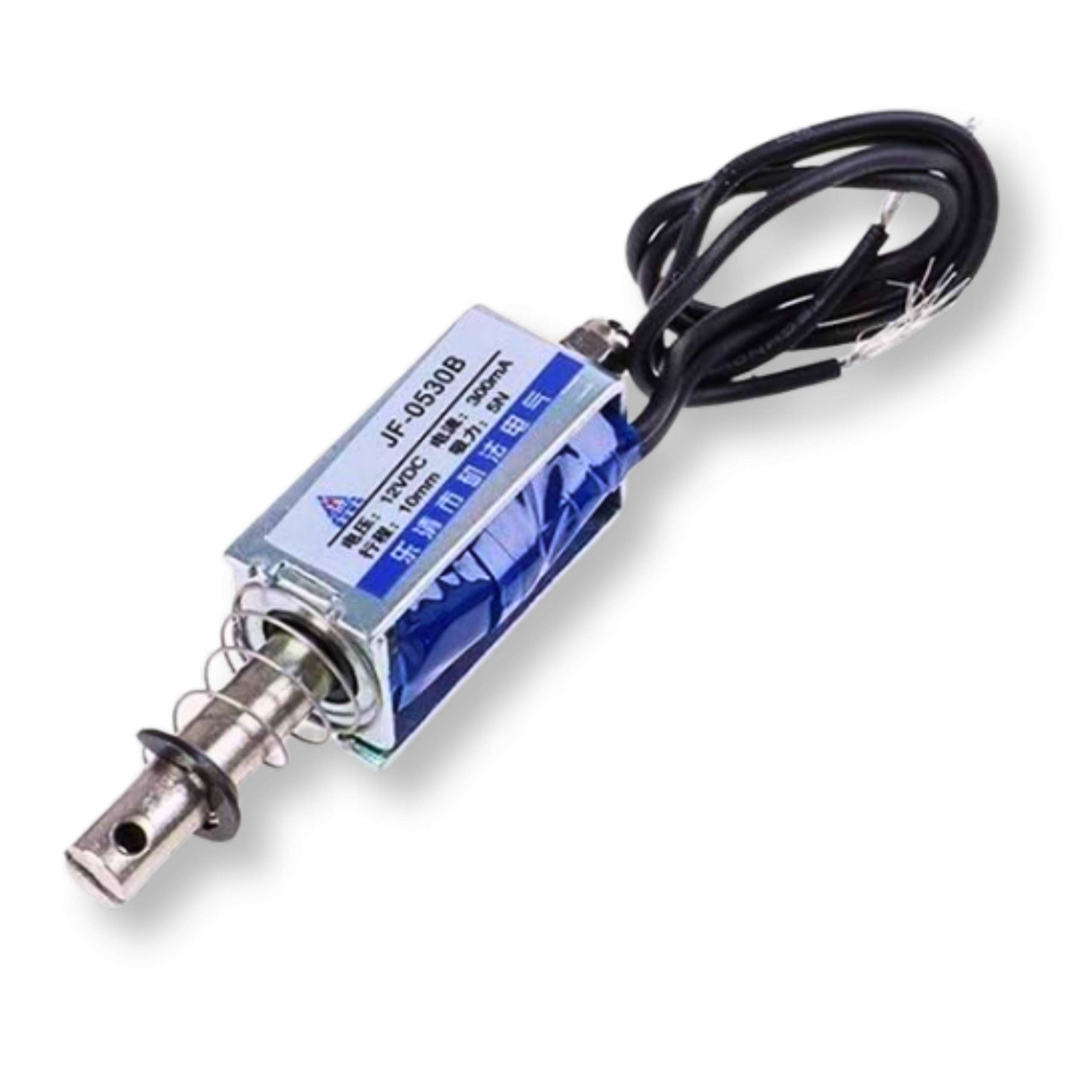 ELEKTROMAGNES CIĄGNIĄCY 12V 0,3A 5N JF-0530B