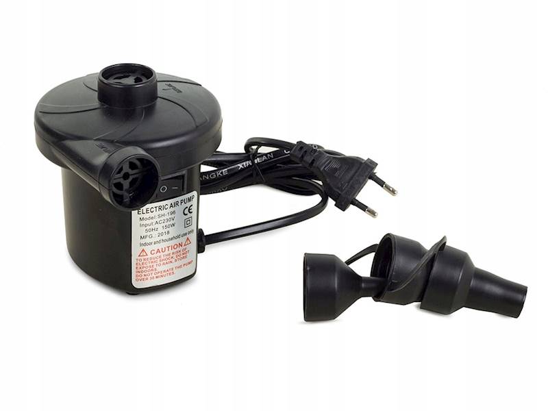 ELEKTRYCZNA POMPKA DO MATERACA PONTONU OBUSTRONNEGO DZIAŁANIA ZASILANA 230V       