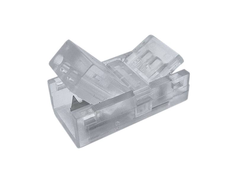ZŁĄCZKA PROSTA DO TAŚM COB LED 8MM ŁĄCZNIK PROSTY SZYBKI MONTAŻ KLIKANA