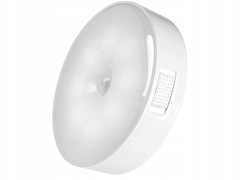 LAMPKA LED SAMOPRZYLEPNA Z CZUJNIKIEM RUCHU ZMIERZCHU NOCNA NA SCHODY