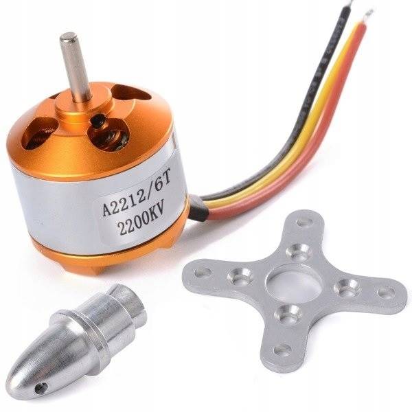 SILNIK SILNICZEK A2212 KV2200 2S-3S 195W CIĄG 650 GRAM