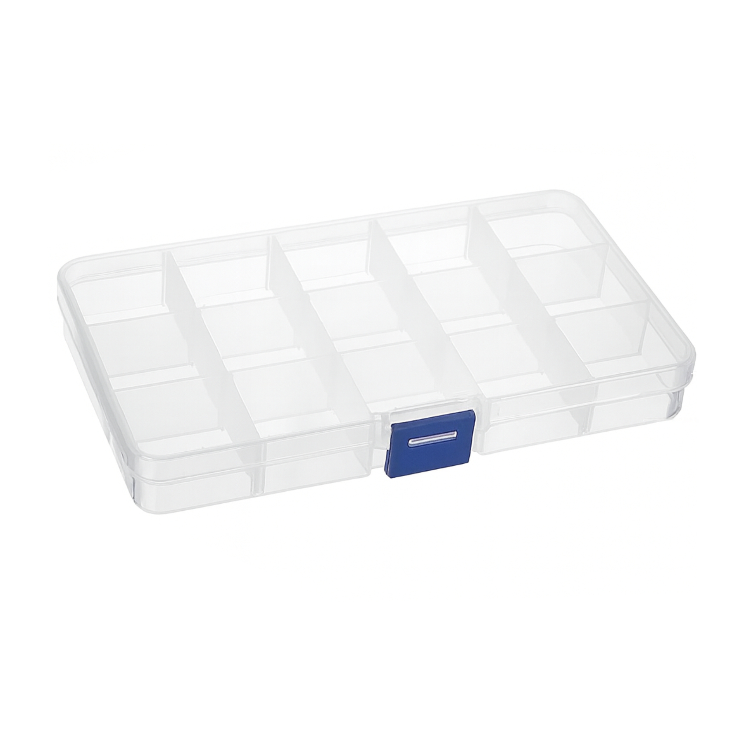 ORGANIZER 15 PRZEGRÓDEK PLASTIKOWY BOX 170x95x22mm POJEMNIK NA DROBIAZGI