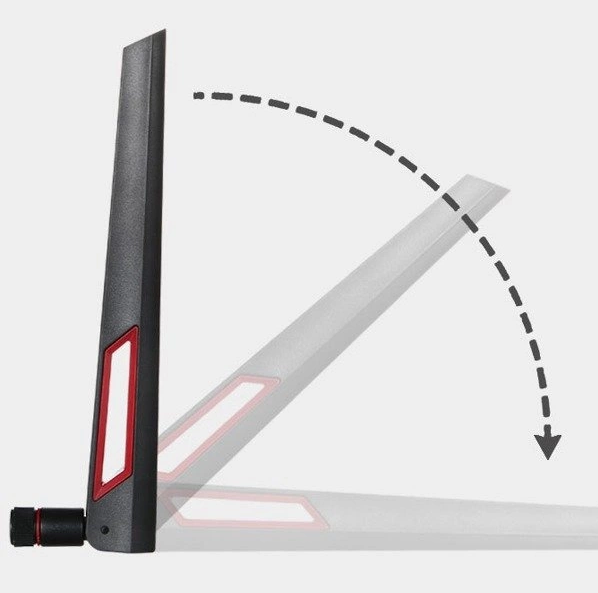 ANTENA WIFI 12dBi RP-SMA - dwuzakresowa 2.4GHz i 5G 5.8 GHz
