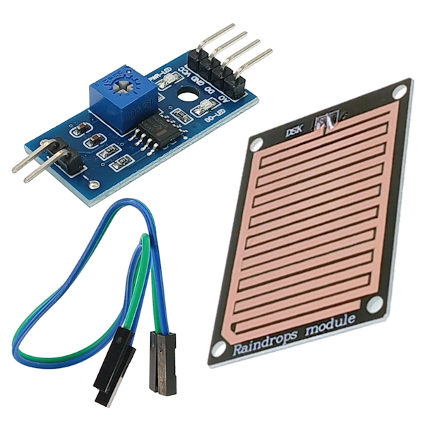 CZUJNIK SENSOR OPADÓW DESZCZU ŚNIEGU DETEKTOR WODY ARDUINO