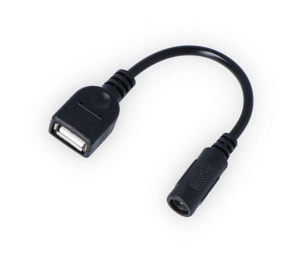 ADAPTER PRZEJŚCIÓWKA DC 2,1/5,5 – USB TYP A