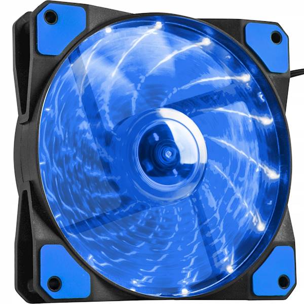 WENTYLATOR 120x120x25mm 120x25mm 12025 12V NIEBIESKI 3 PIN