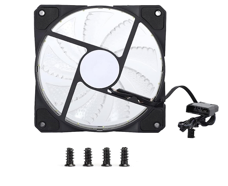 WENTYLATOR 120x120x25mm 120x25mm 12025 12V BIAŁY 3 PIN