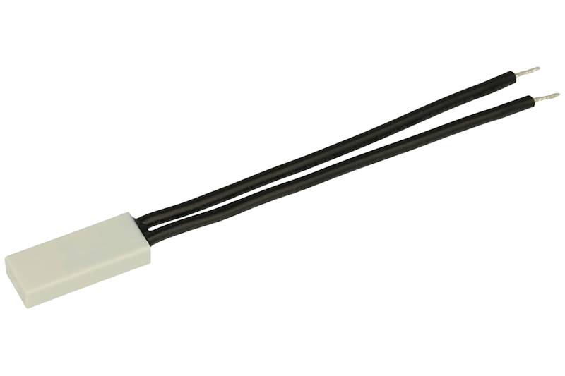 TERMOSTAT BIMETALICZNY CERAMICZNY 45C 45°C 10A 250V NC Z PRZEWODAMI