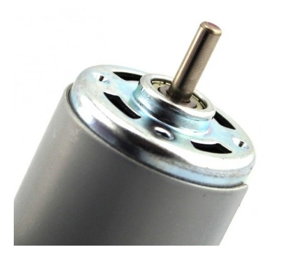 SILNIK SZCZOTKOWY DC 12-24V - 775 - OŚ 5MM - 20000RPM - PODWÓJNE ŁOŻYSKO