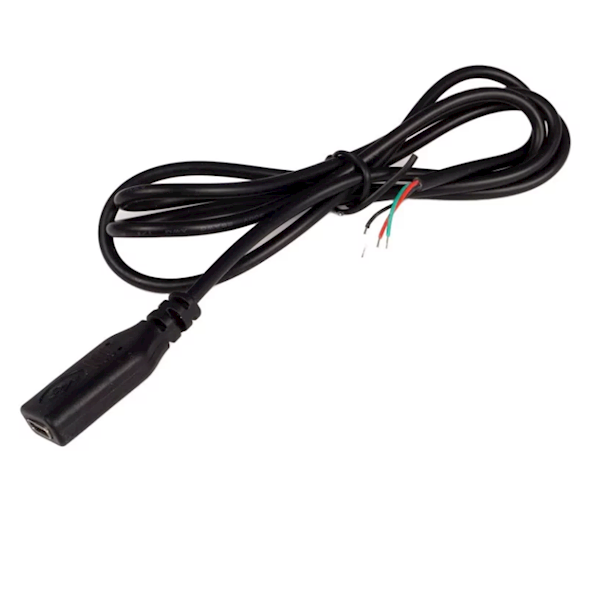 GNIAZDO USB TYP C Z PRZEWODEM 1 METR 4 PIN