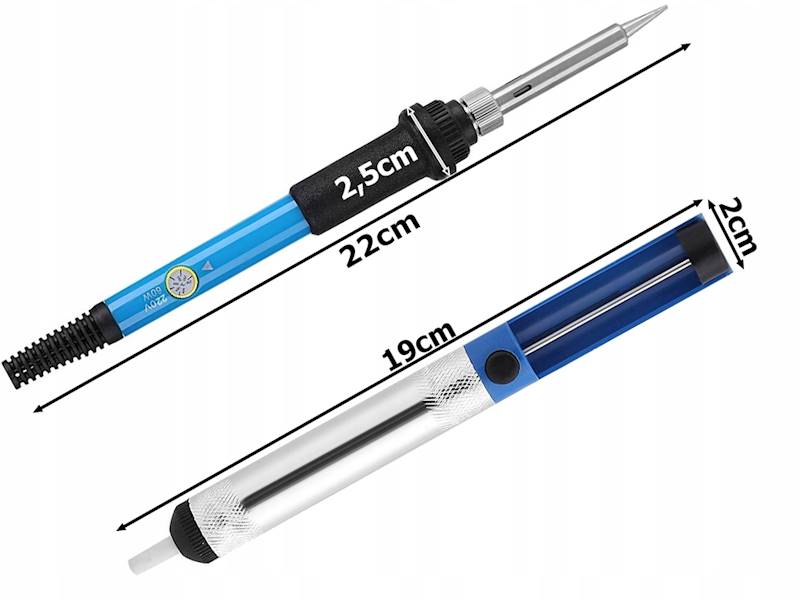 ZESTAW LUTOWNICZY 60W – LUTOWNICA PRECYZYJNA Z AKCESORIAMI