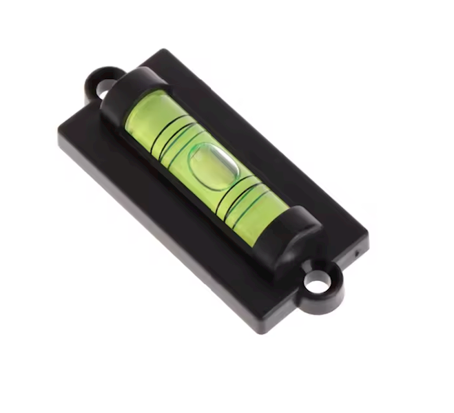 MINI POZIOMICA LIBELLA RURKOWA PRZYKRĘCANA 25x60mm Z MAGNESEM 