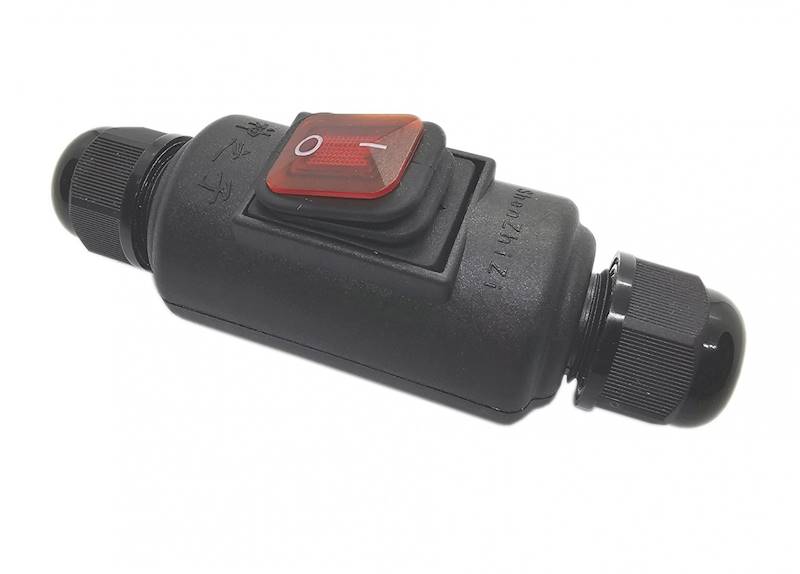 PRZEŁĄCZNIK HERMETYCZNY MONTOWANY NA KABEL SZZ-911 6A 250V