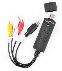 VIDEO GRABBER CAPTURE VIDEO USB ZGRYWANIE VHS CZARNY