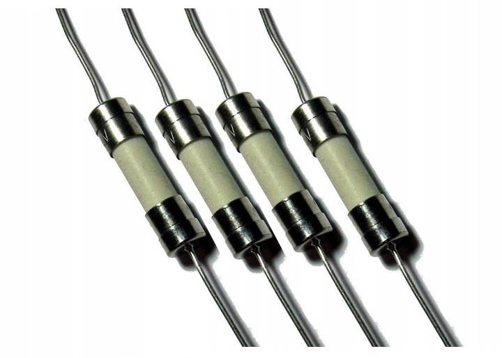 4szt. BEZPIECZNIK CERAMICZNY SZYBKI 1A 250V  5X20mm do PCB