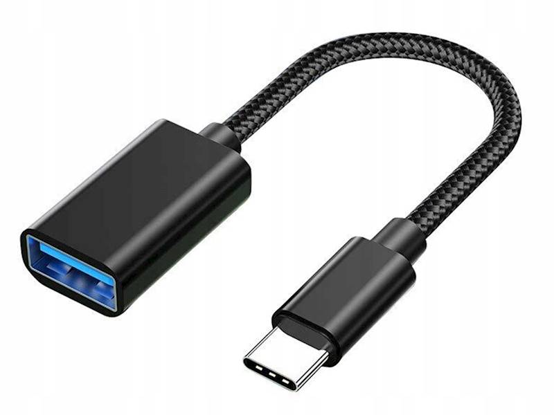 ADAPTER PRZEJŚCIÓWKA USB-C DO USB-A 3.0  OTG SOLIDNY DO TELEFONU SOLIDNA OPLOT
