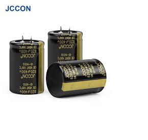KONDENSATOR 220UF 400V Ø25x35mm 10%  SNAP-IN JCCON LOW ESR AUDIO ELEKTROLITYCZNY
