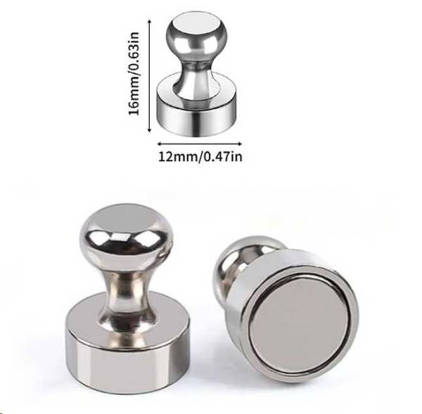 MAGNES PINEZKA  SREBRNY 16 szt.