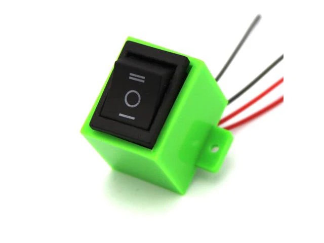 PRZEŁĄCZNIK 24V 2A CZARNY ON-OFF-ON 3 POZYCJE DO REGULATORA REWERSU