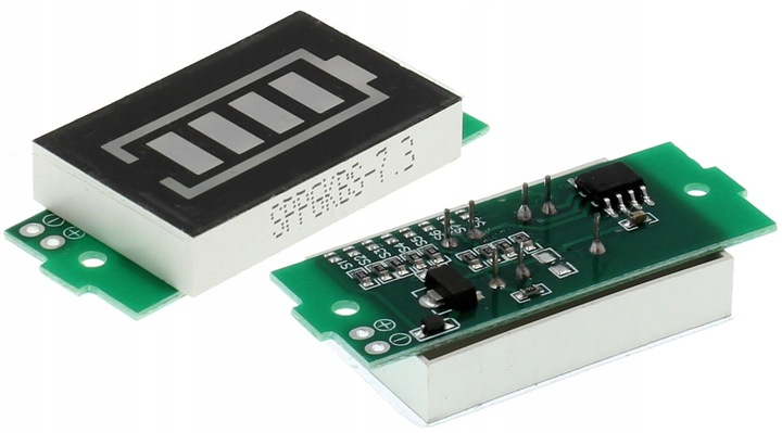 WSKAŹNIK NAŁADOWANIA AKUMULATORA 18650 LI-ION 1S–8S (1S 2S 3S 4S 5S 6S 7S 8S)