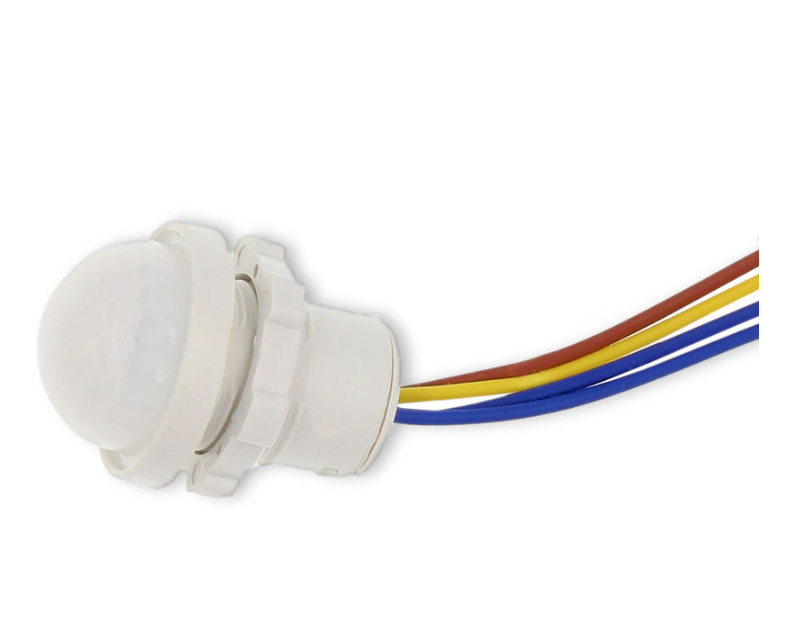 CZUJNIK RUCHU SENSOR SONDA PIR 230V 20MM LED 90 SEKUND