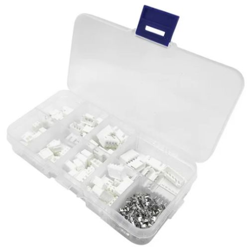 ZESTAW JST XH2,54 ZŁĄCZ WTYK + GNIAZDO 6 7 8 9 10 PIN 260 SZTUK