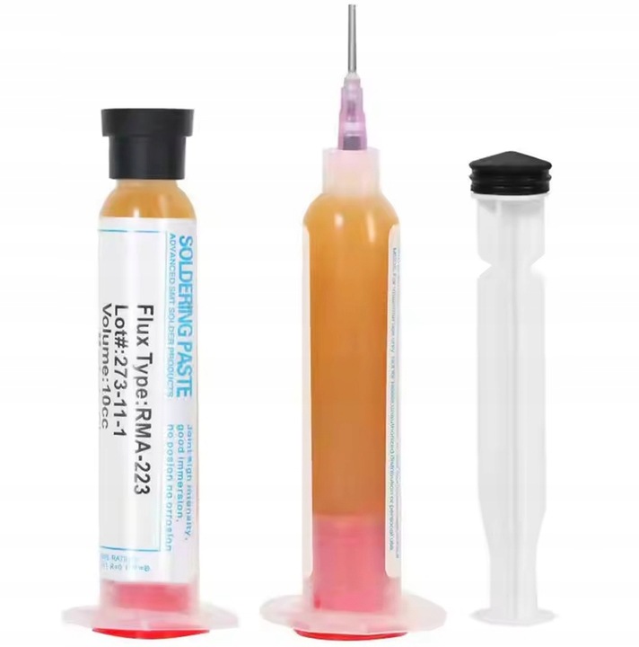 TOPNIK RMA-223 FLUX PASTA LUTOWNICZA ŻEL TOPNIK Z IGŁĄ