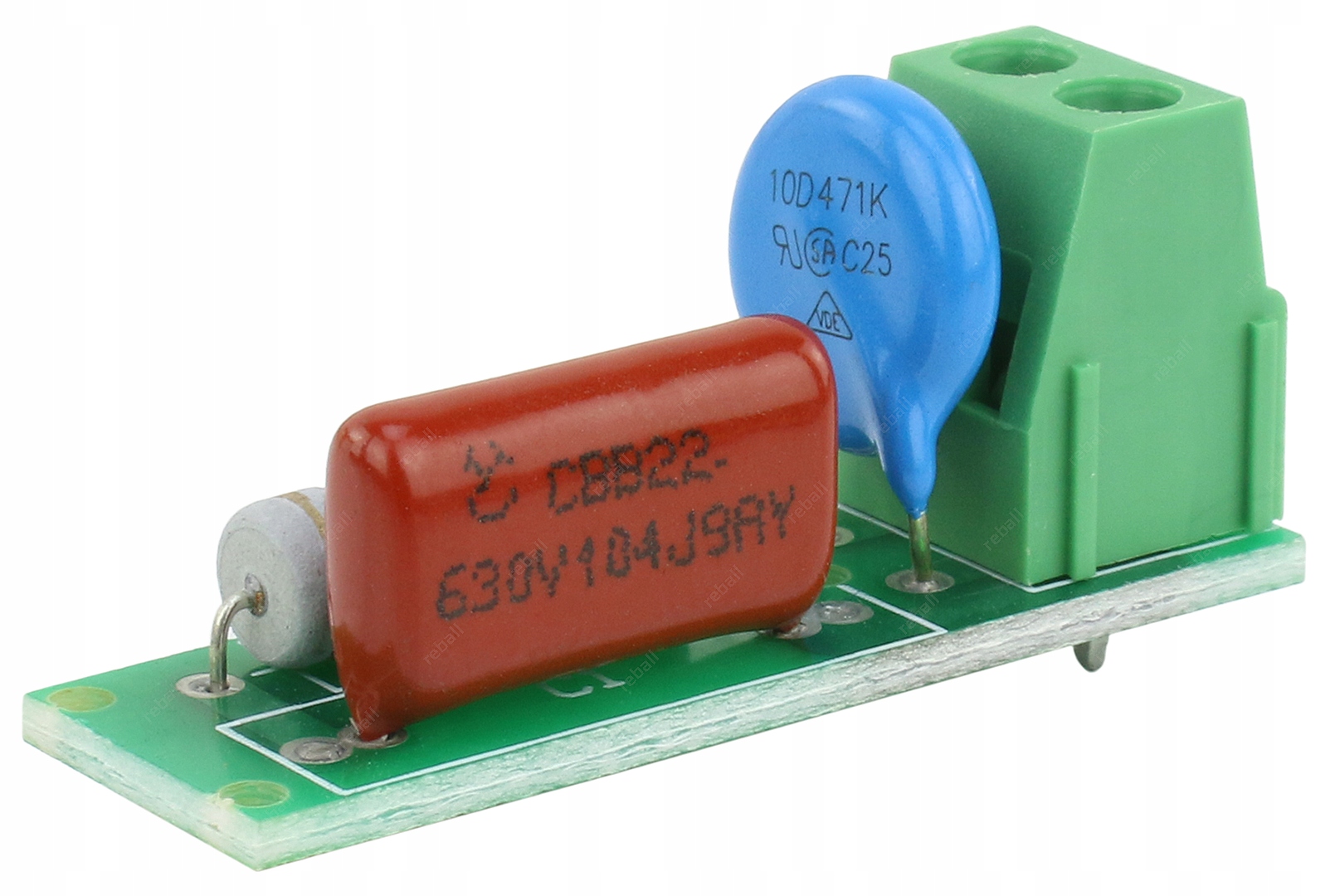 GASIK WARYSTOR ZABEZPIECZENIE RC UKŁAD GASIKOWY DO PRZEKAŹNIK SSR TYRYSTOR