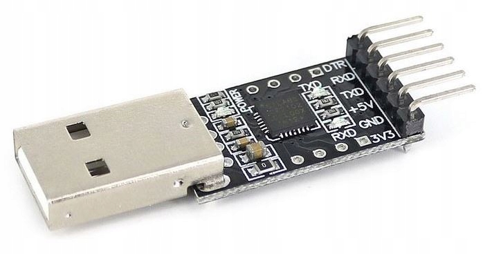 KONWERTER USB - UART CP2102 RS232 TTL 3,3V 5V PROGRAMATOR DO ODCZYTU TX/RX