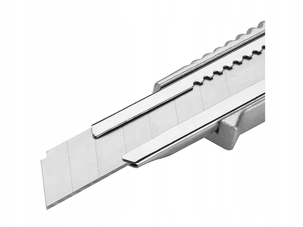 NÓŻ DO TAPET METALOWY NOŻYK 18MM OSTRZE ŁAMANE UNIWERSALNY