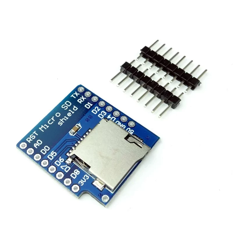 SHIELD WEMOS D1 MINI CZYTNIK KART MICROSD NAKŁADKA