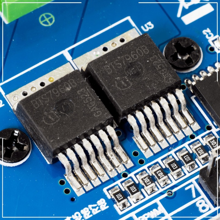 Mostek H do sterowania silnikami DC BTS7960B 43A