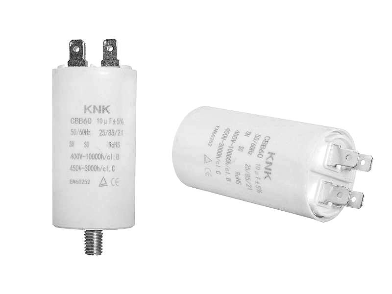 KONDENSATOR ROZRUCHOWY SILNIKA 1,5UF 450V KONEKTORY  