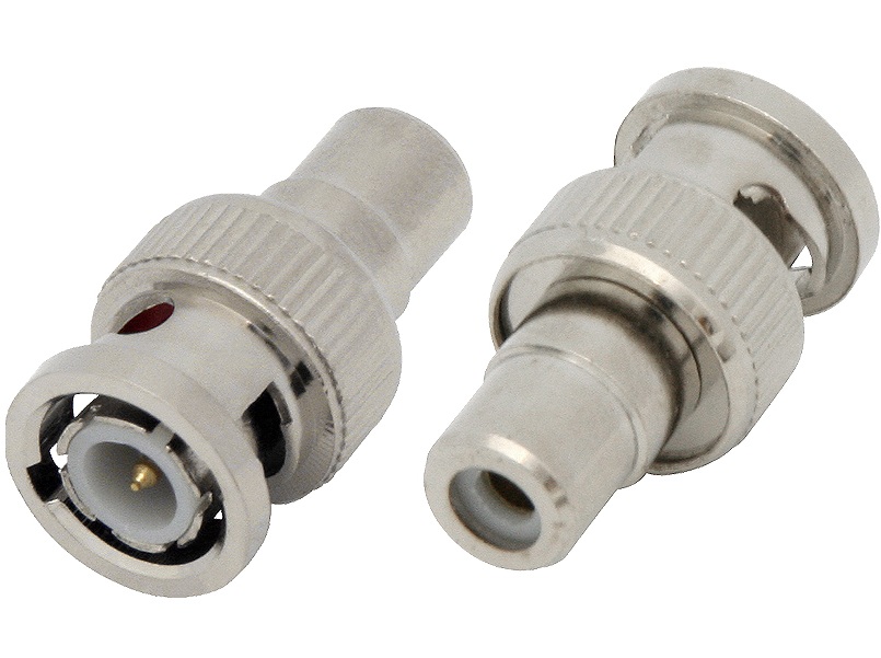 PRZEJŚCIÓWKA WTYK BNC- GNIAZDO RCA | Redukcja TV - SAT