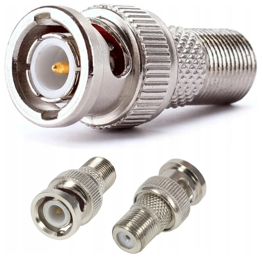 PRZEJŚCIÓWKA WTYK BNC- GNIAZDO F