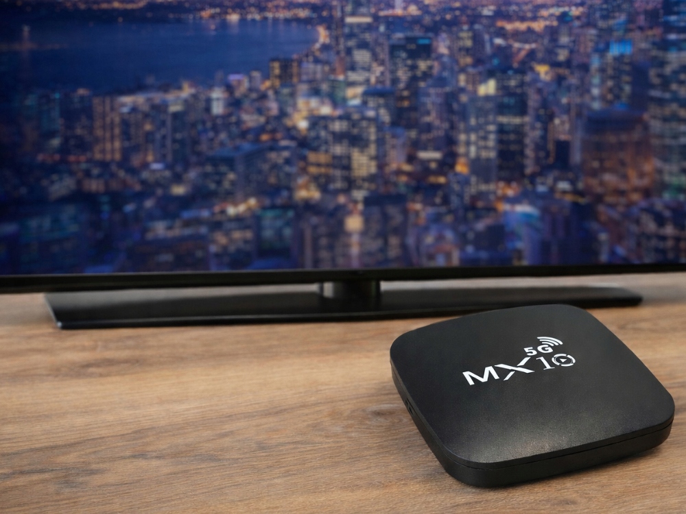 SMART TV BOX ODTWARZACZ MULTIMEDIALNY ANDROID 4K WIFI 5G 2/16GB ULTRA HD