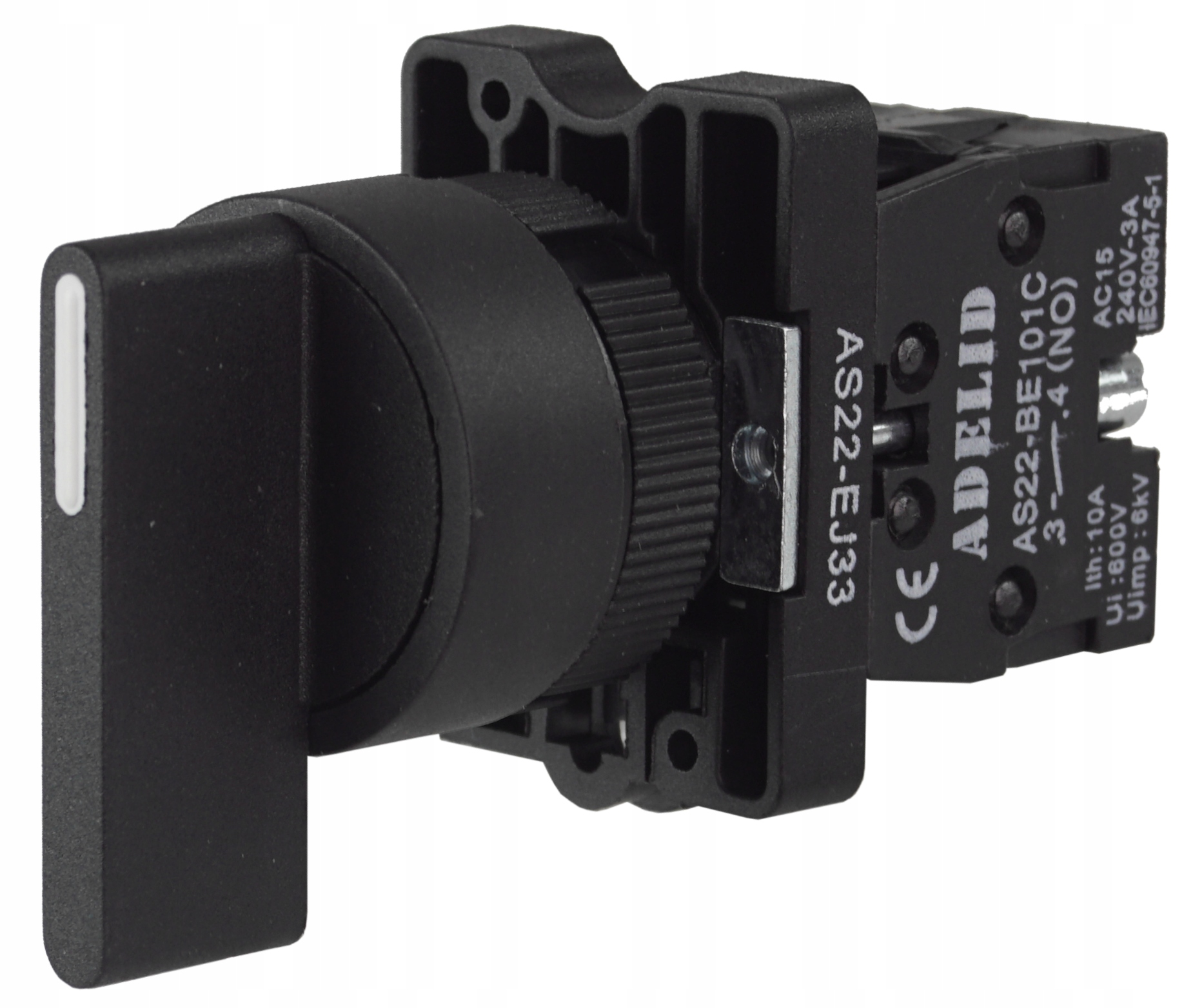 WYŁĄCZNIK PRZYCISK PIÓROWY PIÓRKOWY 1-0-2 XB2-EJ33