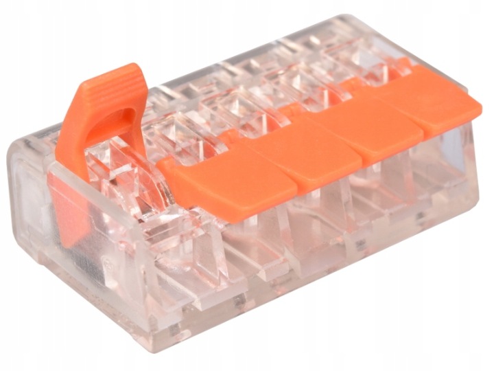 SZYBKOZŁĄCZKA ZŁĄCZKA TYPU WAGO 5 PRZEWODÓW